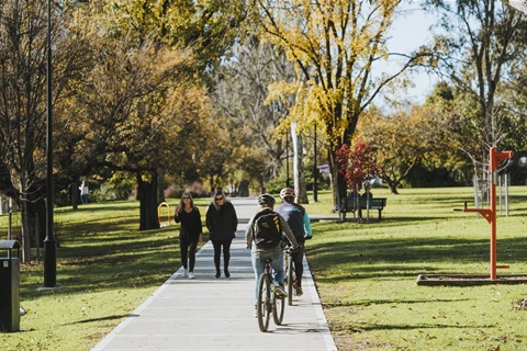 Walking and cycling